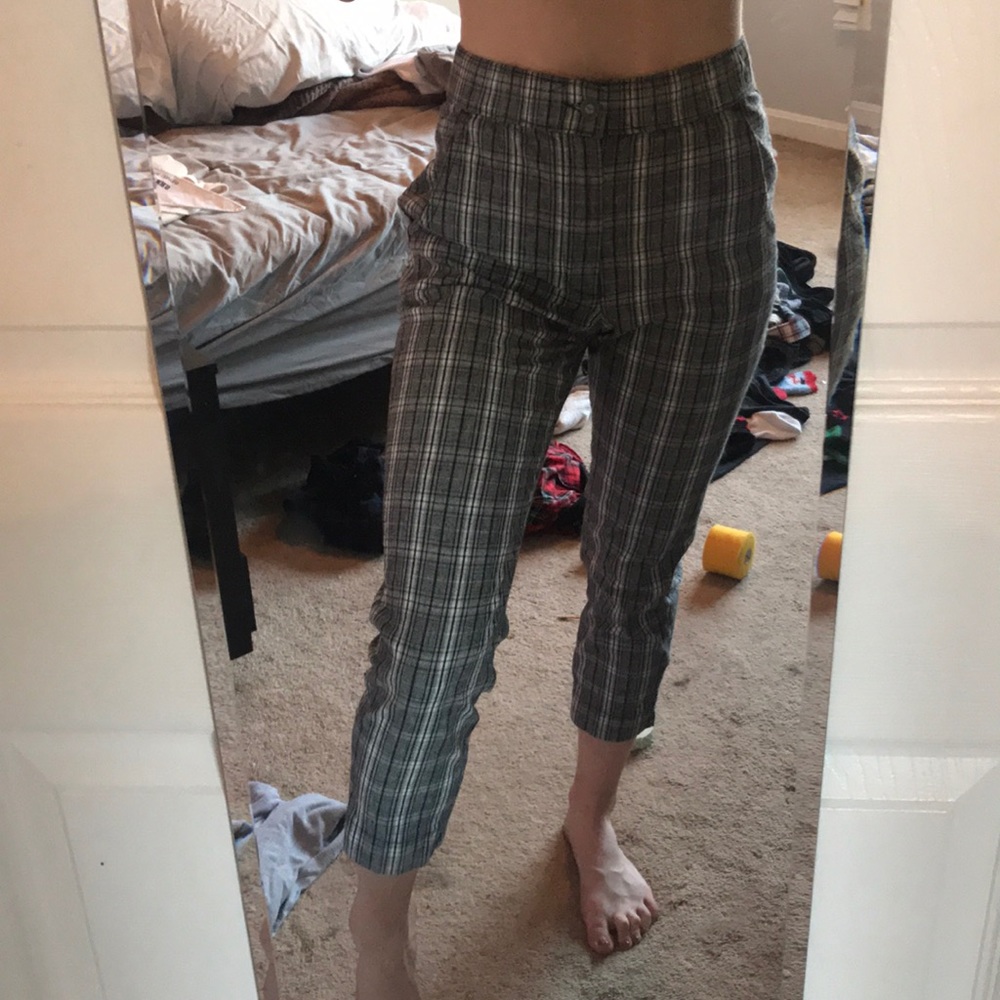 Hollister Plaid Pants